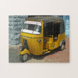 India auto rickshaw view puzzle