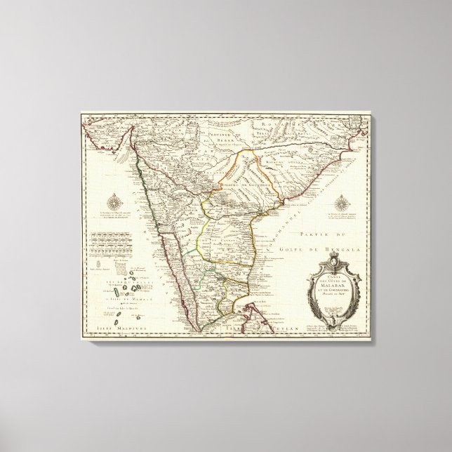 India, Bangladesh, Asia Canvas Print (Front)