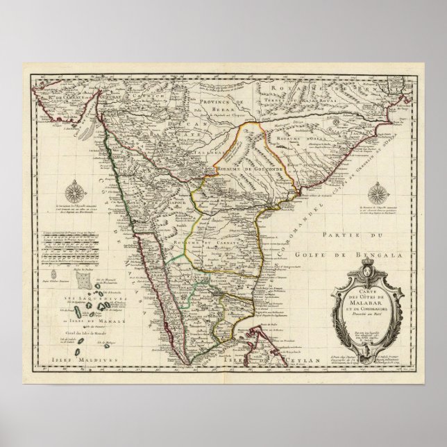 India, Bangladesh, Asia Poster (Front)