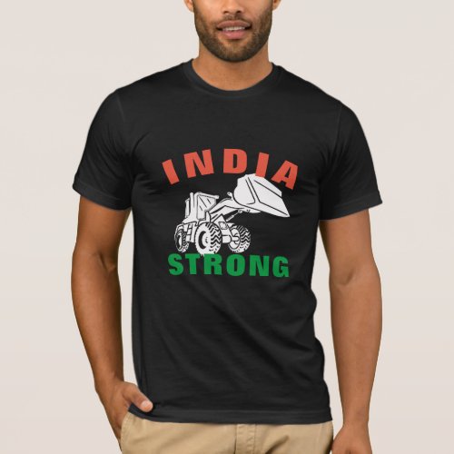 India Bulldozer Strong Patriotic Desi Indian Pride T_Shirt