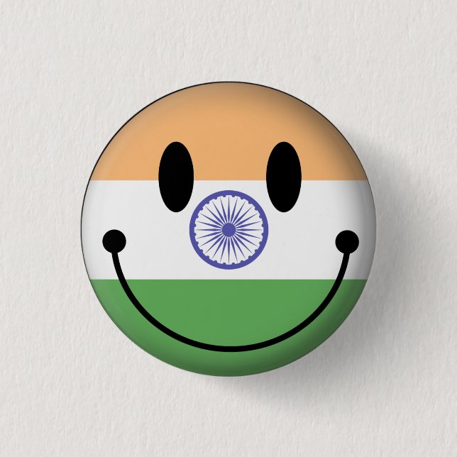 India Button (Front)