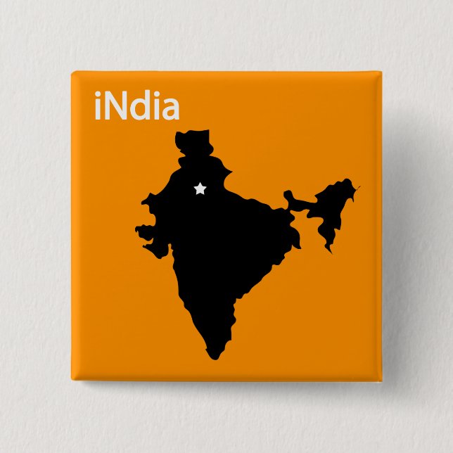 iNdia Button (Front)