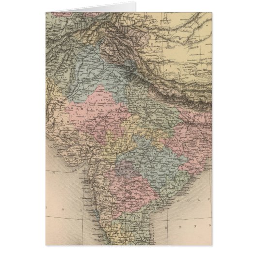 India Central Asia Cards (Front)