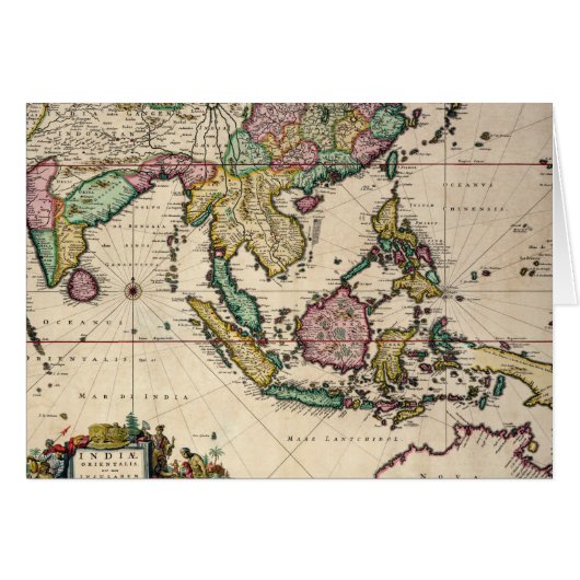 India & Ceylon to Australia Cards (Front Horizontal)