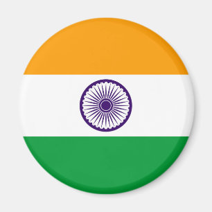 India country long flag nation symbol republic magnet