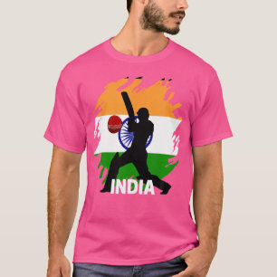 India Cricke Indian Team Fans Supporters T-Shirt