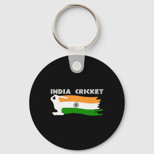 India Cricket Jersey With Indian Flag Gift Keychain