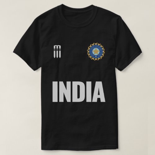 India Cricket National Fan Team Jersey Gift Indian T_Shirt