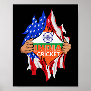 India Cricket Perfect For Indian Cricket Fans Poster