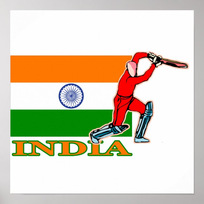 India Cricket Player Poster
