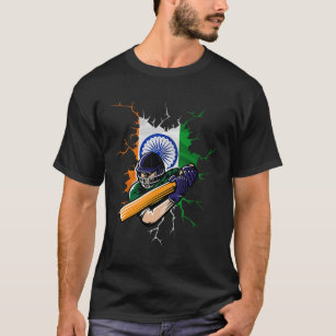 Indian National Cricket Jersey  India Cricket Fan' Men's V-Neck T