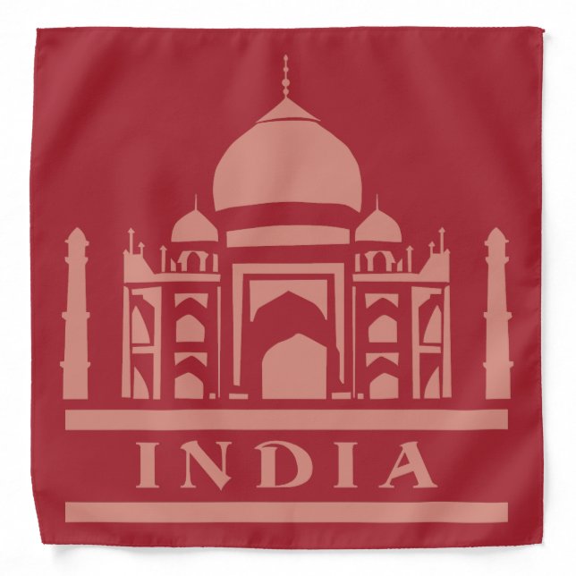 INDIA custom color bandana (Front)