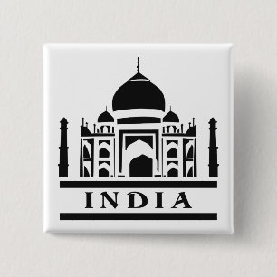 INDIA custom color button