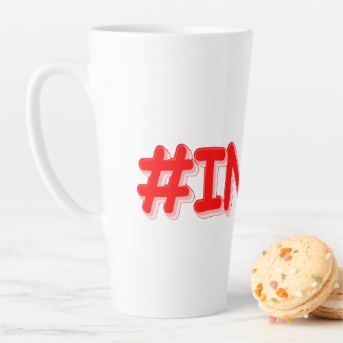 India Cute Design Buy Now Latte Mug
