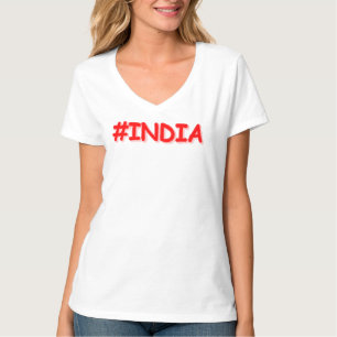 "#India" Cute Design. Buy Now T-Shirt
