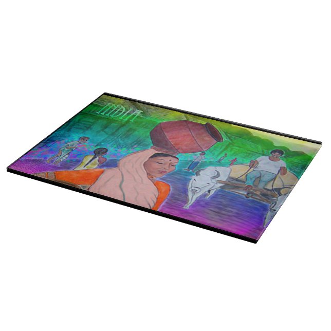 India Cutting Board (Corner)