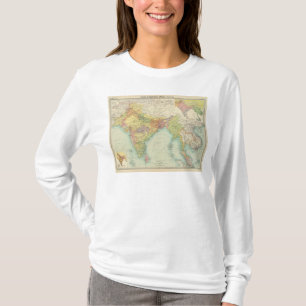 India & Farther India political T-Shirt