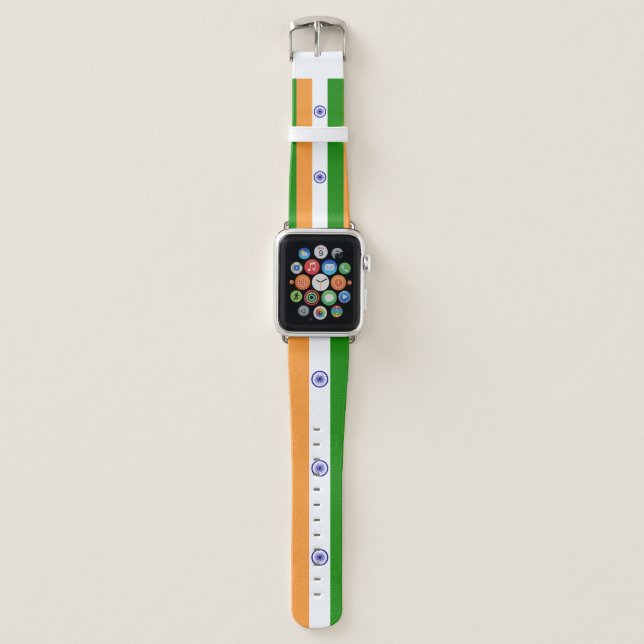 India Flag Apple Watch Band (Front)