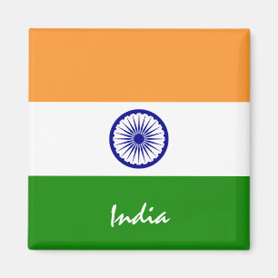 India flag & Asia holiday/sports fans Magnet
