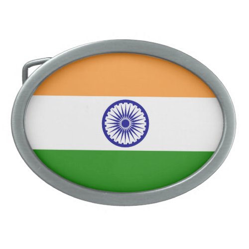 India flag belt buckle