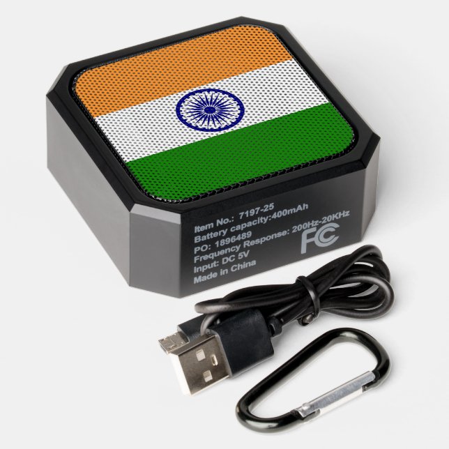 India flag bluetooth speaker (Laydown)