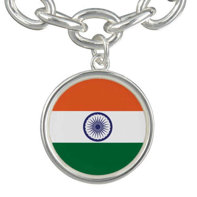 India Flag Bracelet (Design)