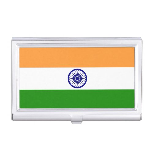 India flag business card case