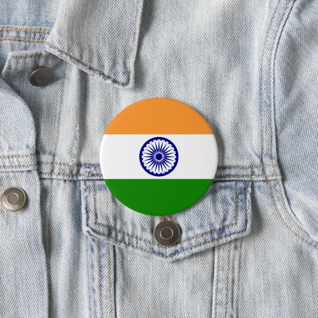 India flag button (In Situ)