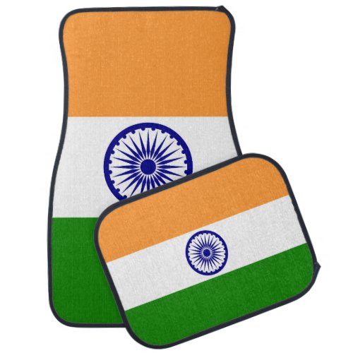 India flag car floor mat