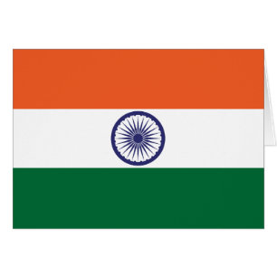 India Flag Cards