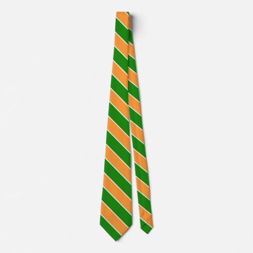 India Flag Colors Elegant Neck Tie