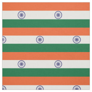 India Flag Fabric