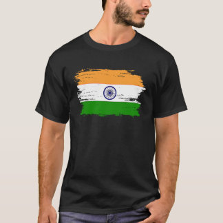 India Flag for Proud German Indian T-Shirt