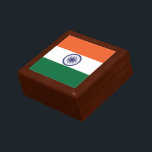 India Flag Gift Box<br><div class="desc">Patriotic flag of India.</div>