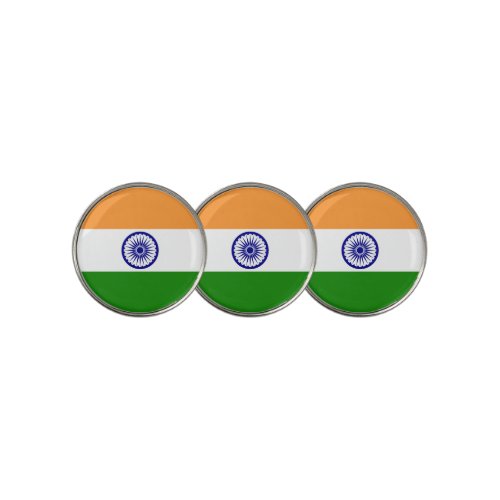 India flag golf ball marker