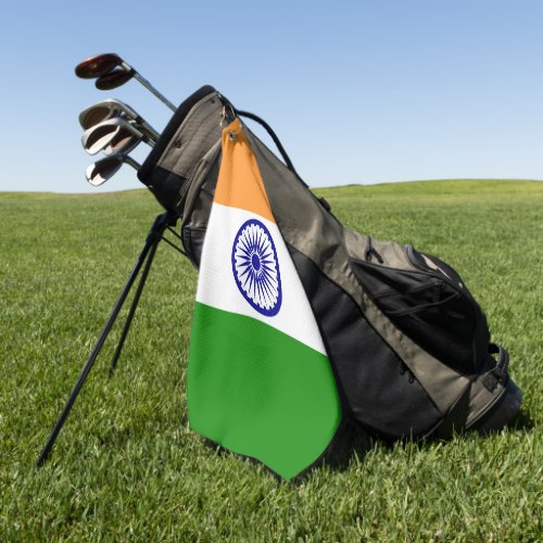 India flag golf towel