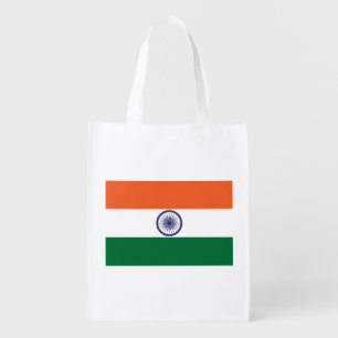 India Flag Grocery Bag