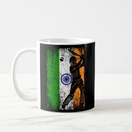 India Flag Indian Cricket Jersey Fan Player Coach Coffee Mug