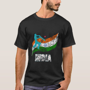 India Flag Indian Cricket T-Shirt