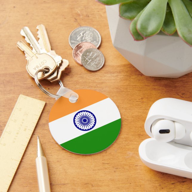 India flag keychain (Desk)