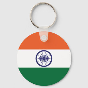 India Flag Keychain