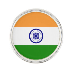 India flag lapel pin