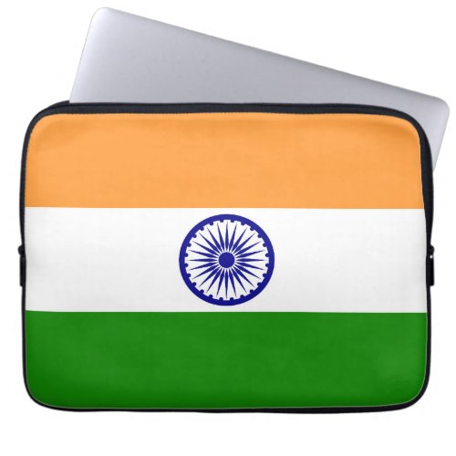 India flag laptop sleeve