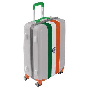 India Flag Luggage