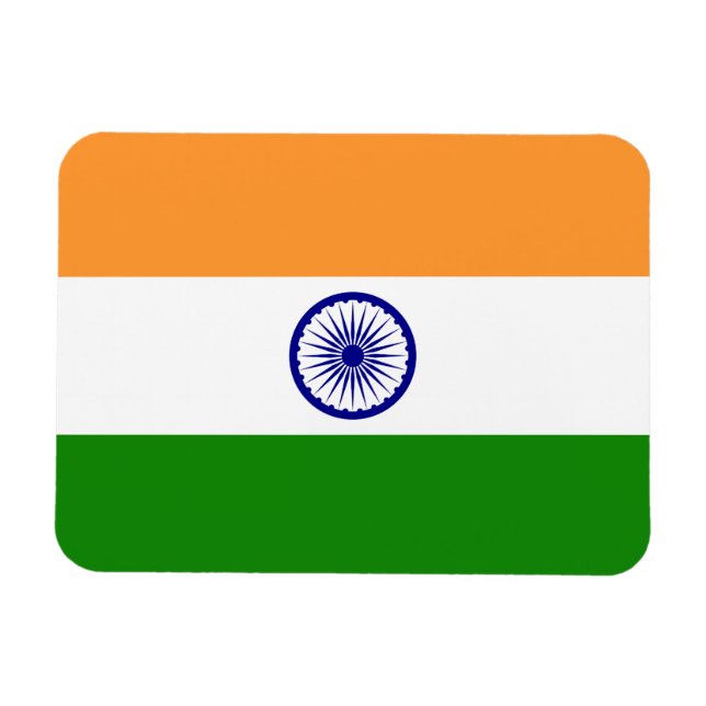 India Flag Magnet (Horizontal)