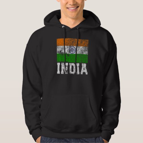 India Flag National Pride Roots Country Family Nat Hoodie