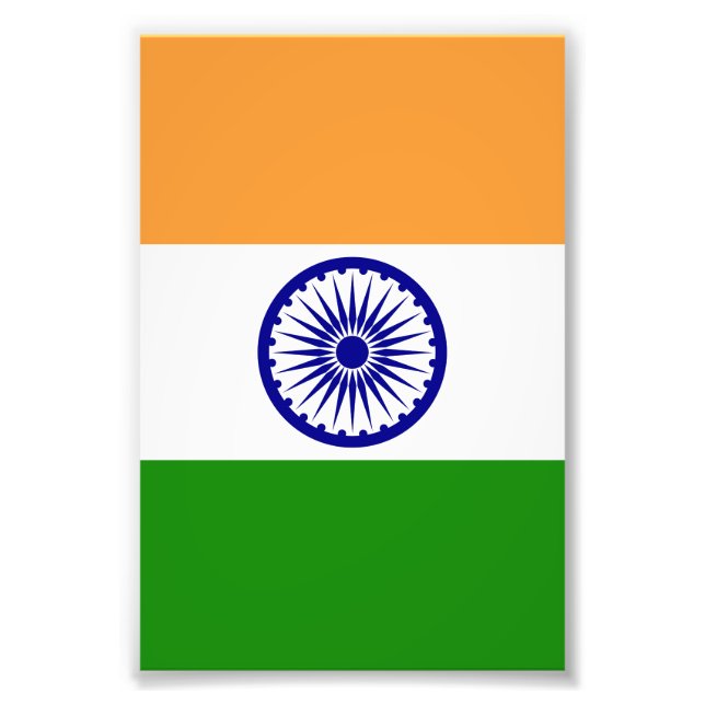 India flag photo print (Front)
