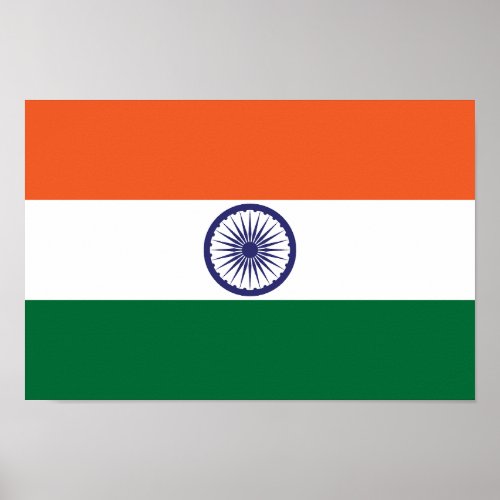 India Flag Poster