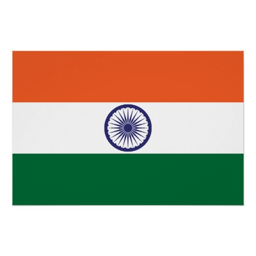 India Flag Poster