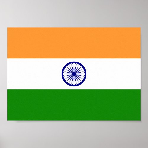 India Flag Poster